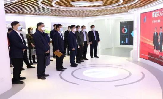 广州市统计局、市国资委、市人社局等领导赴广州人才集团座谈调研
