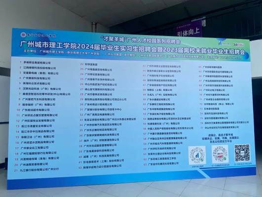 广州人才集团成功举办广州城市理工学院招聘会