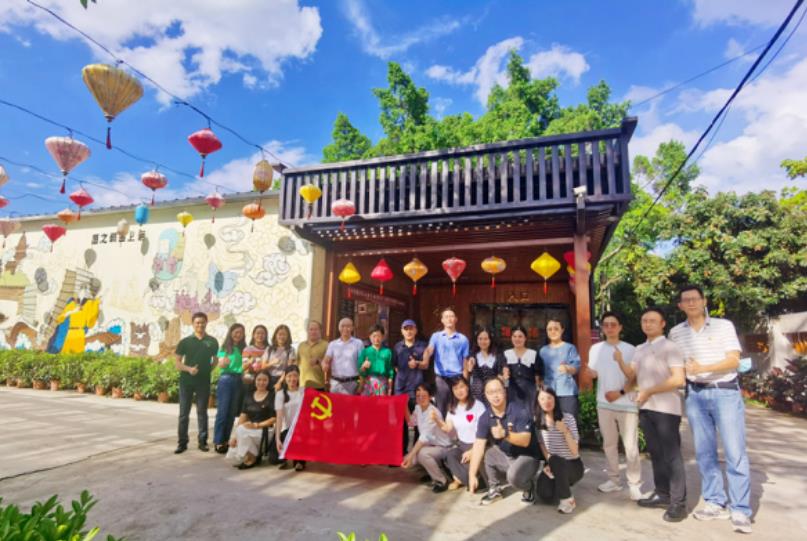 广州人才集团代理中心党支部联合市人社局发展规划处党支部、市人社局职业能力建设处党支部和市南沙区人社局第三党支部开展主题党日活动