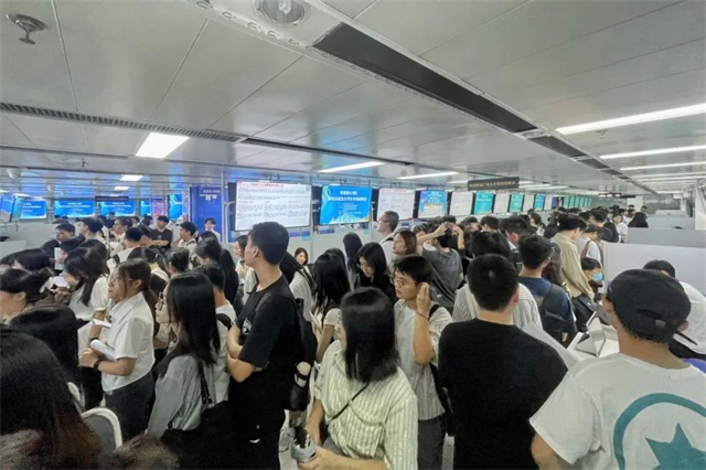 人气爆棚！粤港澳大湾区离校未就业大学生专场招聘会成功举办